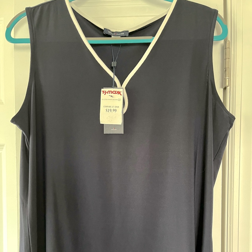 Tommy Hilfiger Woman's Keyhole Blouse